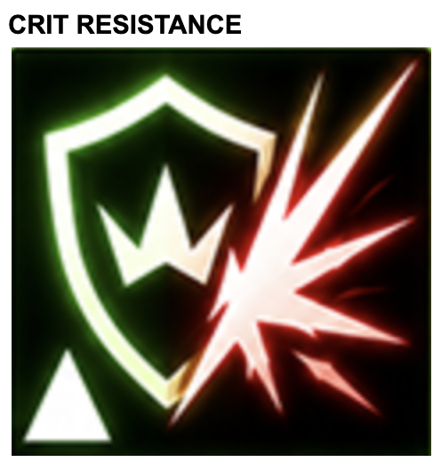 8 crit resistance