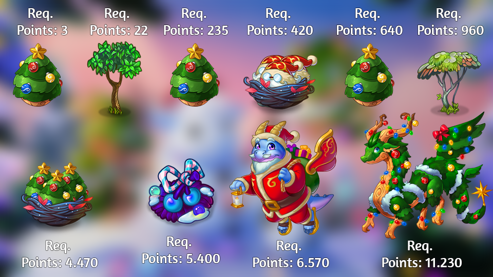 Frostpark Snowfall Festival rewards