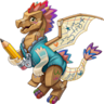 ラクガキツメドラゴン