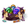 謎のハロウィンの巣