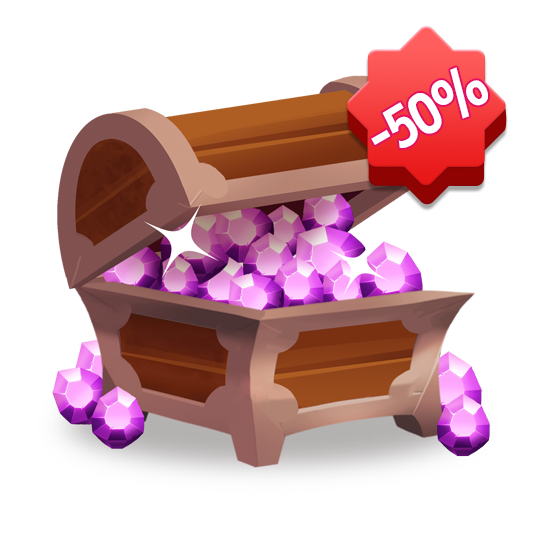 800 gemmes