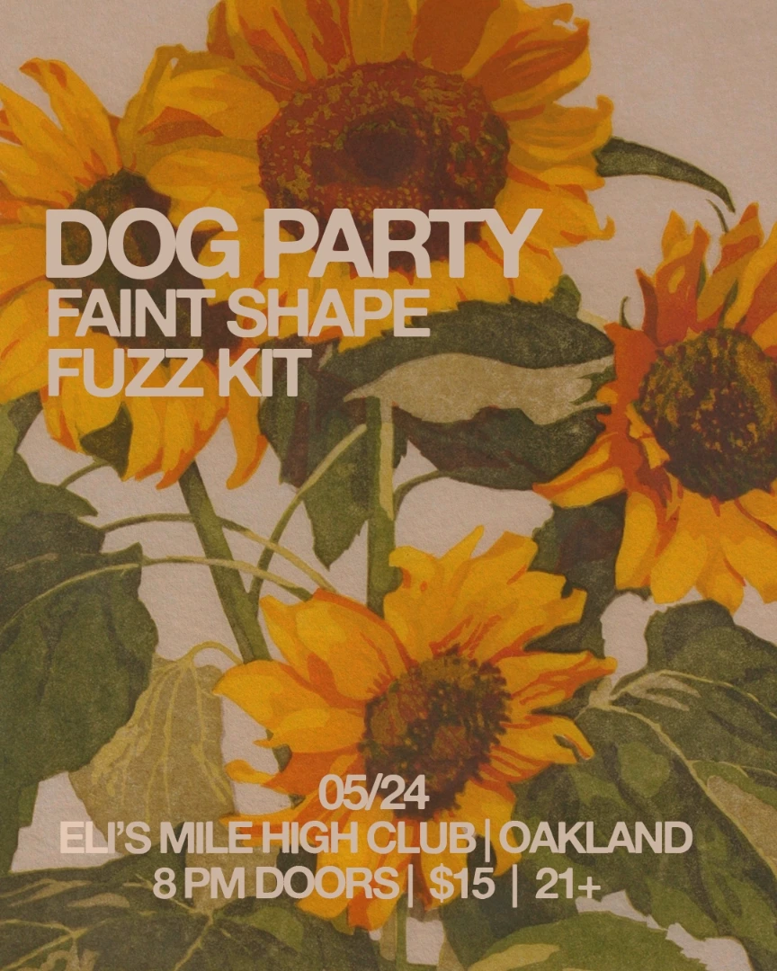 Dog Party Faint Shape and Fuzz Kit at Eli's Mile High Club in Oakland