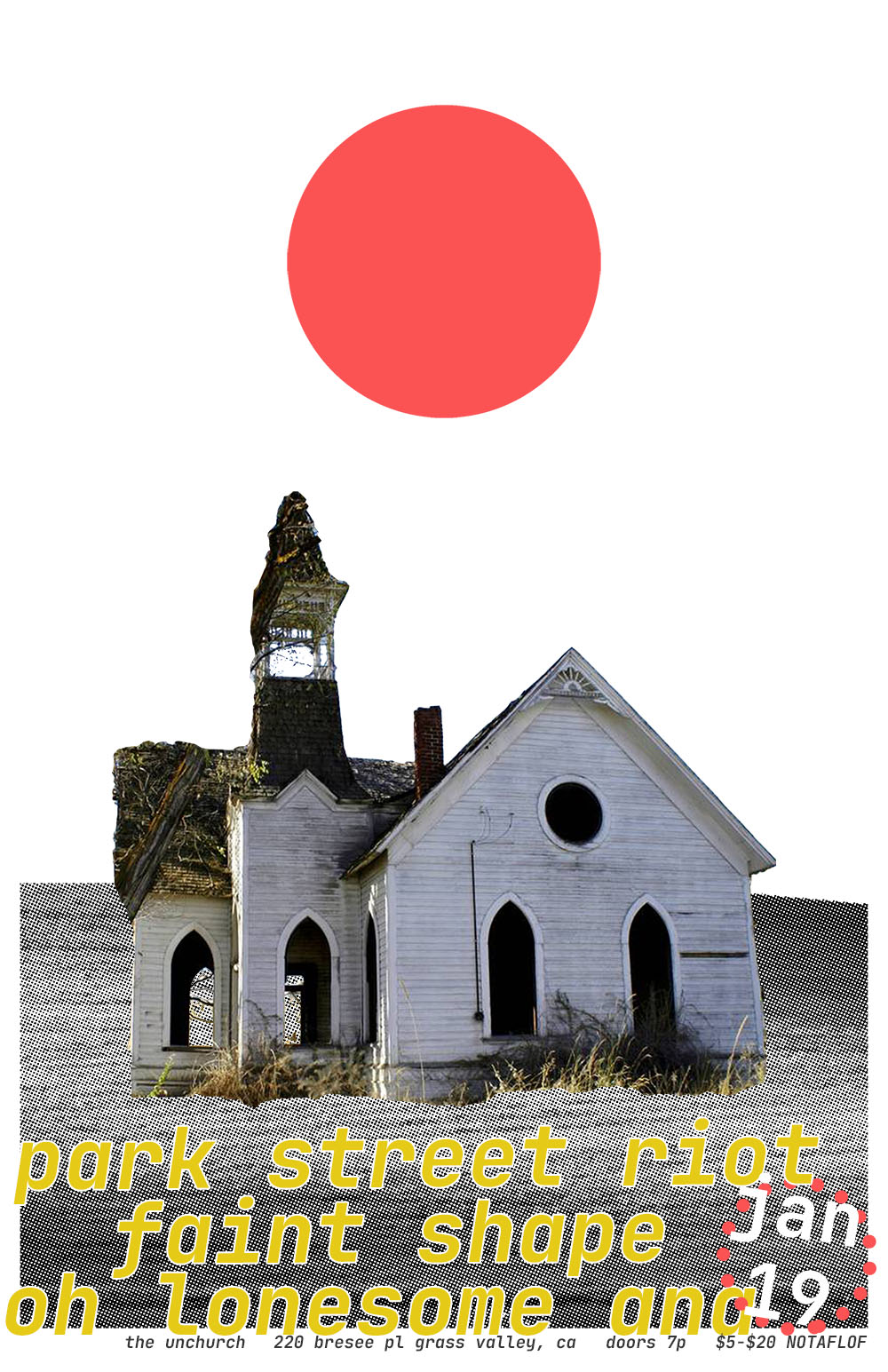 Park Street Riot, Oh Lonesome Ana & Faint Shape at The Unchurch