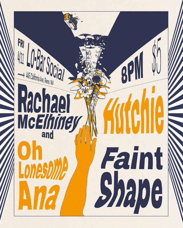 Rachael McElhiney & Oh Lonesome Ana, Hutchie @ Lo-Bar Social