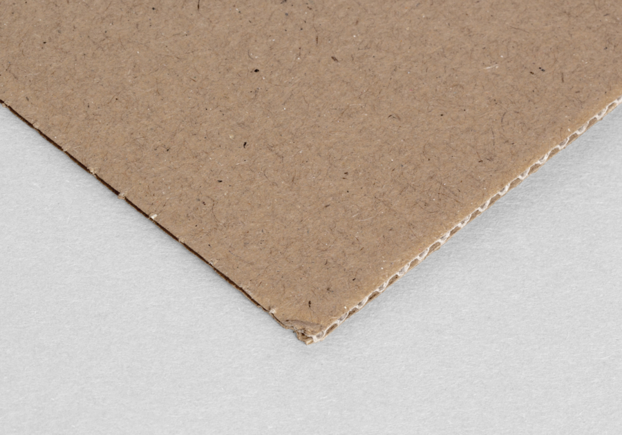 336g cartón micro canal kraft marrón