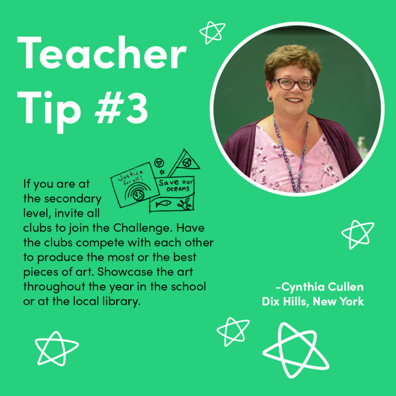 This year, we're inviting educators to share creative and practical ways to implement Students Rebuild in the classroom. This month we’re featuring Cynthia Cullen from Half Hollow Hills Central School District from Dix Hills, New York. Take it away, Cynthia!