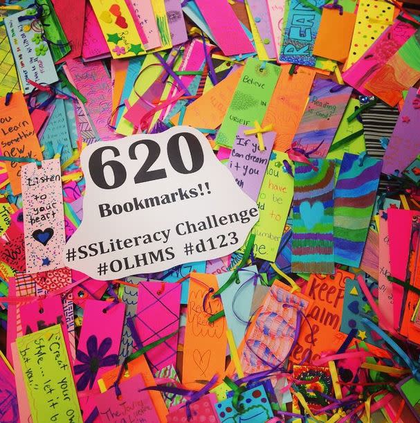 Impossible to lose your place with one of these fantastically bright bookmarks! We love them!
