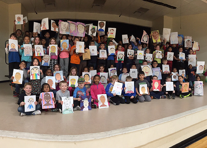 Thank you to the Orchard School 2nd Graders for sharing your self-portraits!