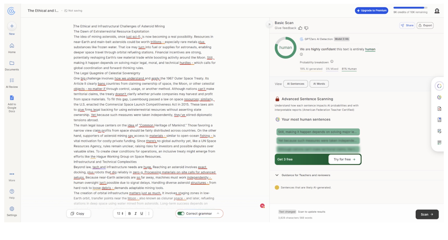 clever humanizer vs gptzero review