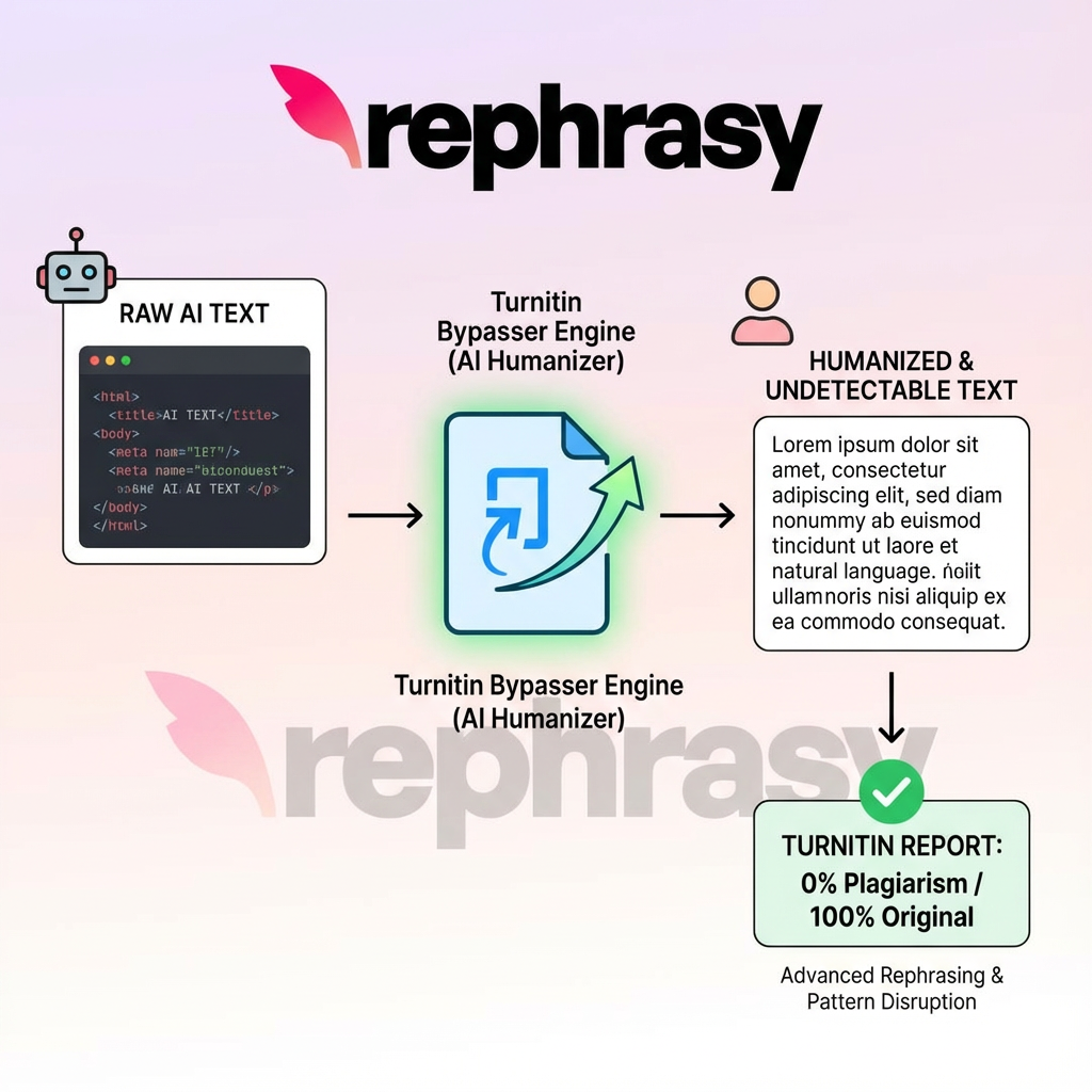 how rephrasy works against turnitin