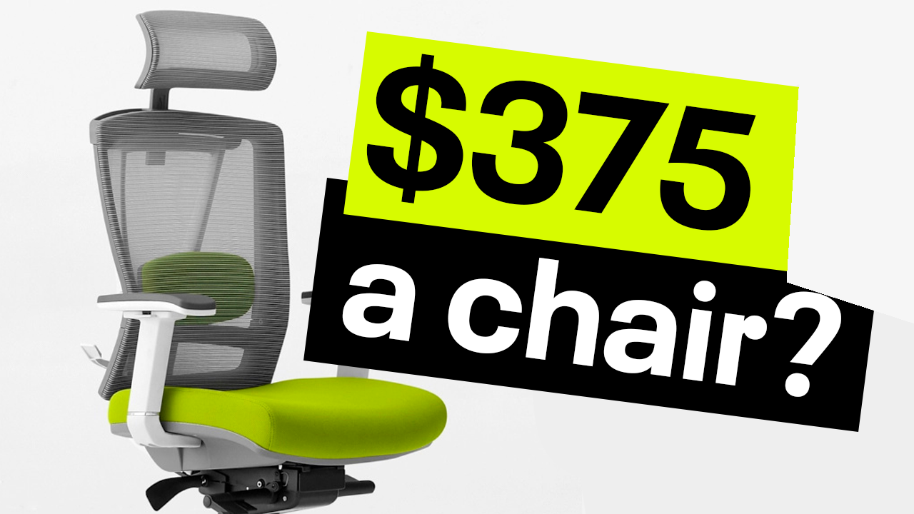 The best chair for WORKING FROM HOME Autonomous ErgoChair 2