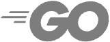 logo golang grey