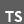 logo typescript grey