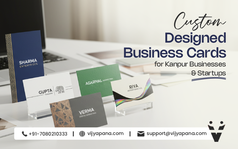Bulk Business Card Printing Services in Kanpur - Vijyapana