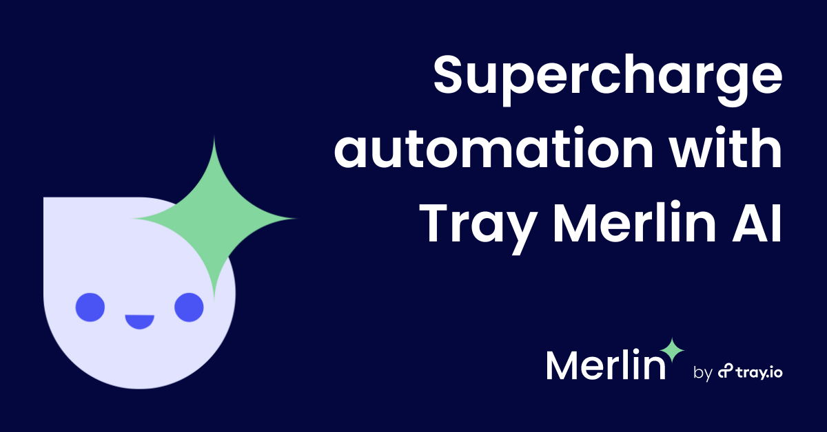 Supercharge automation with Tray Merlin AI blog 2 cover