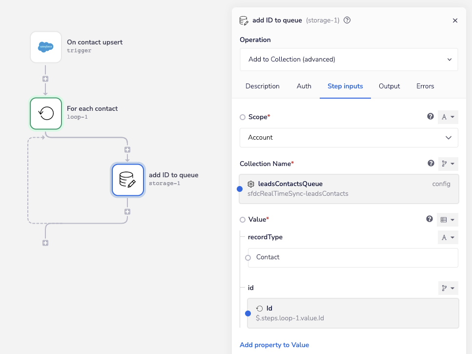 Add to Queue | Iterable SFDC Sync