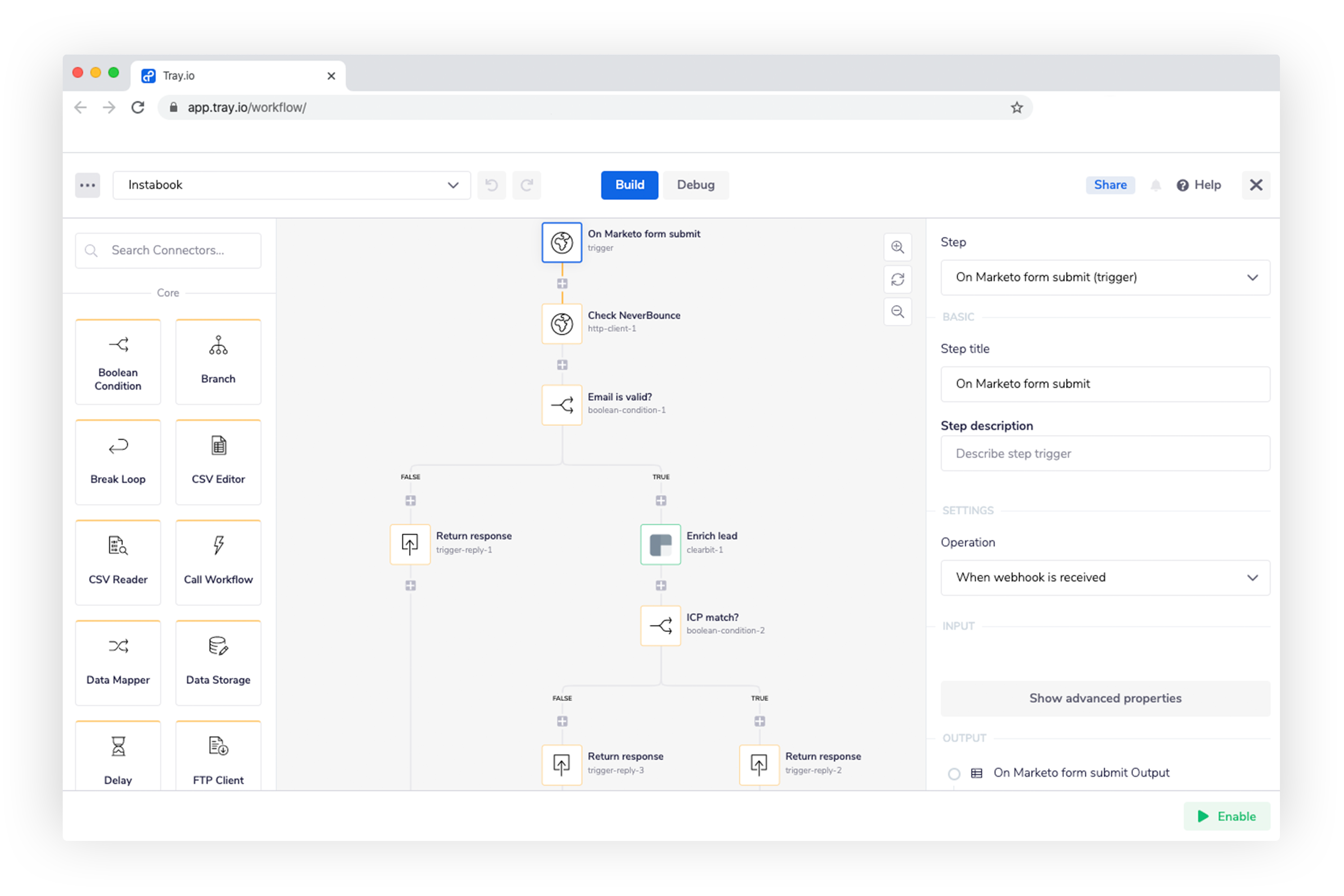 Instabook Workflow 1