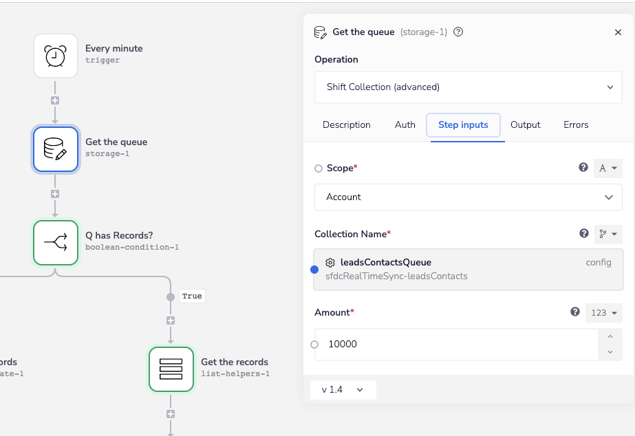 Get queue - Iterable SFDC Sync