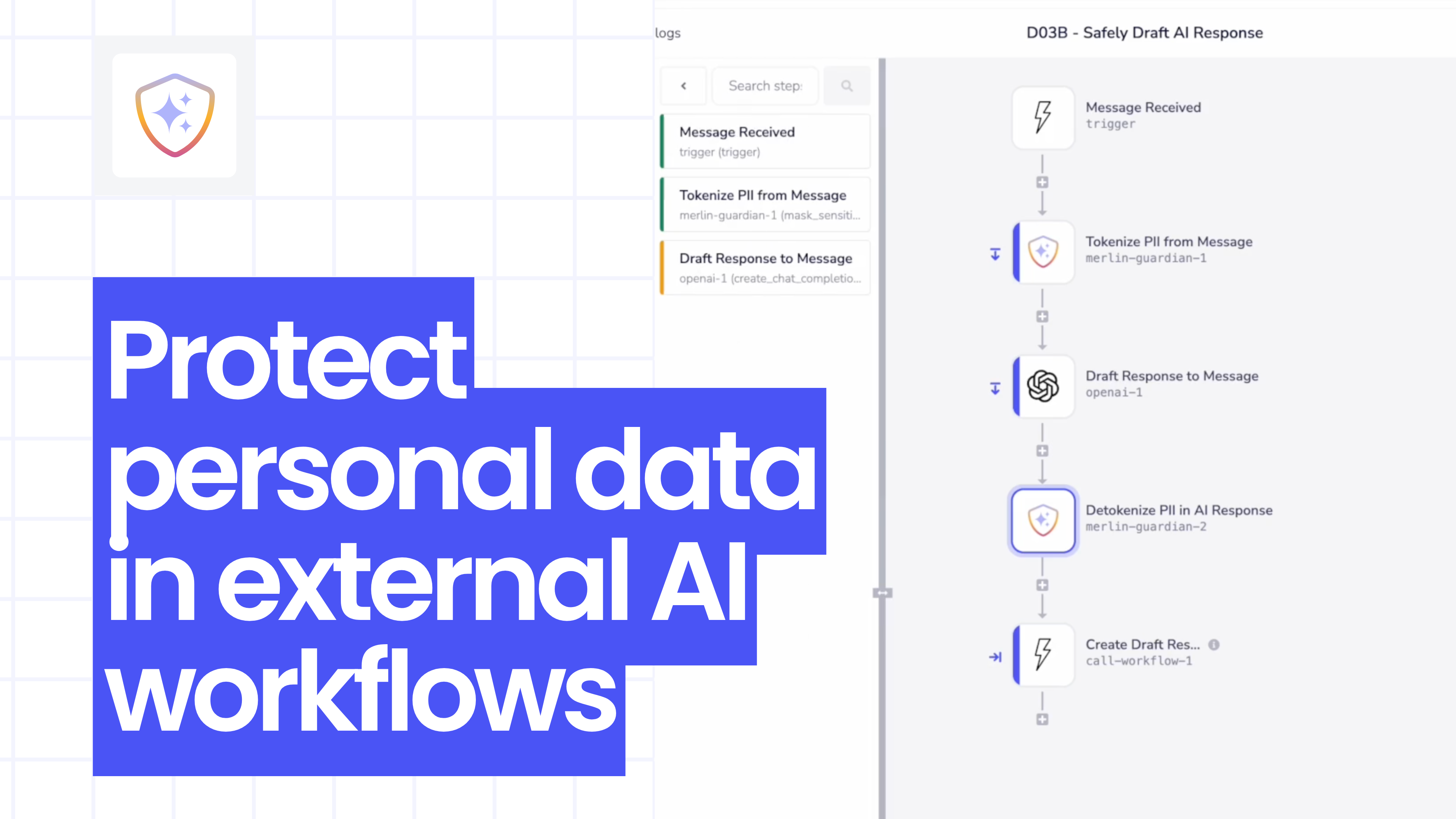 Protect PII when using third-party AI tools