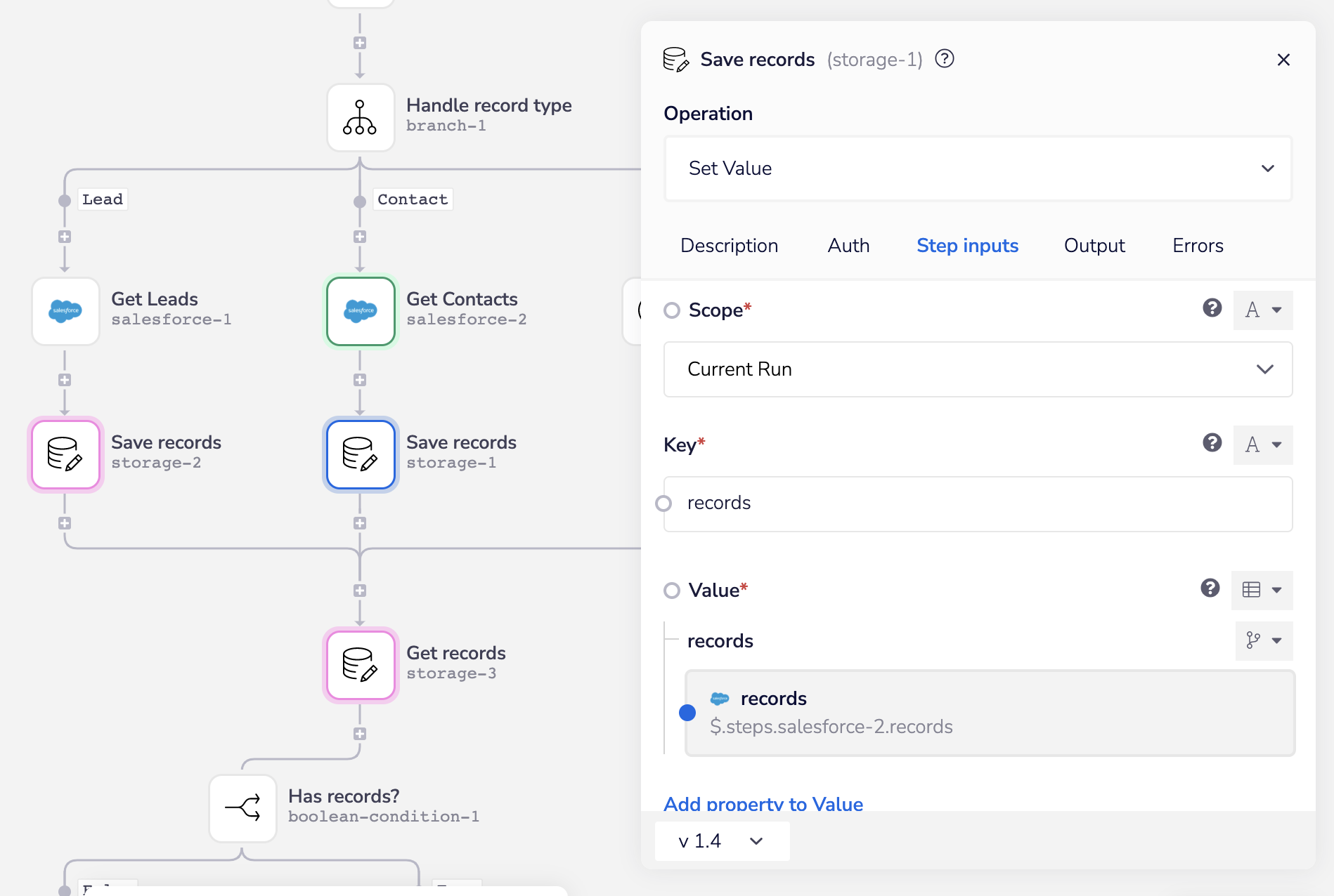 Store SOQL data - Iterable SFDC Sync