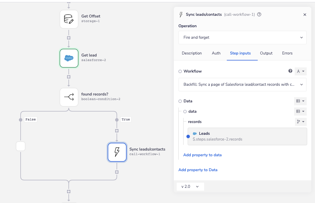 Async callable records backfill - Iterable SFDC Sync