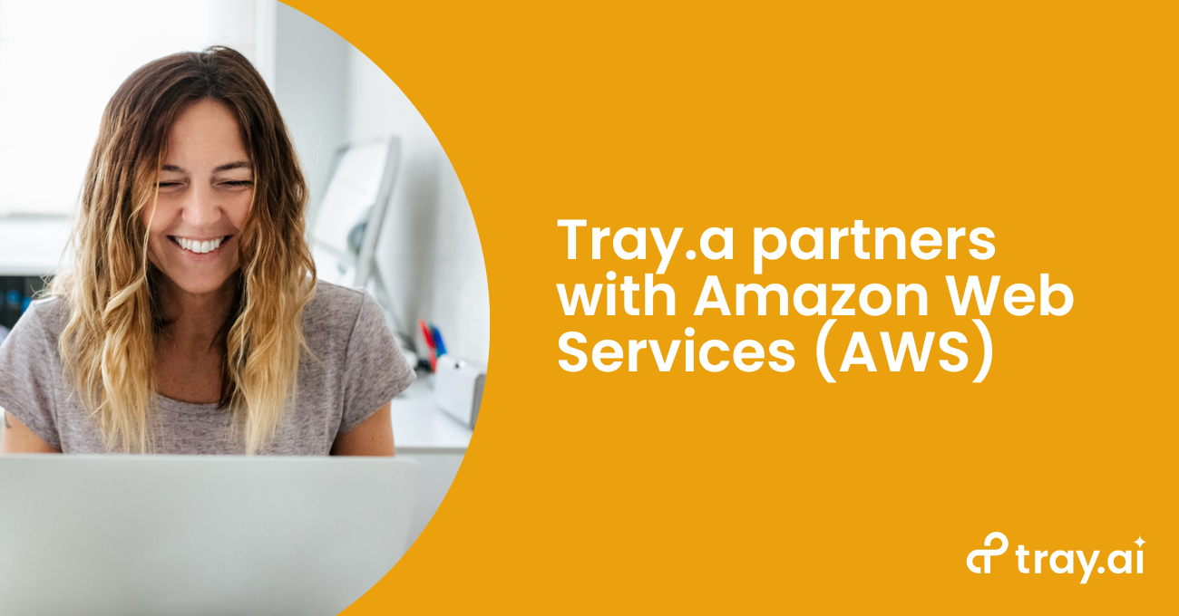 Tray.a partners with Amazon Web Services (AWS) blog trayai