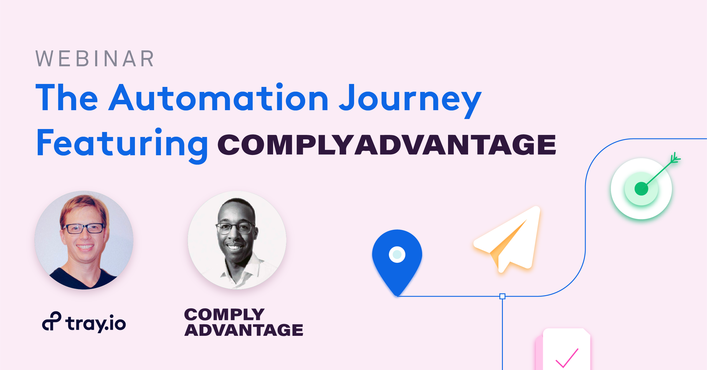 The Automation Journey: Featuring ComplyAdvantage event tile