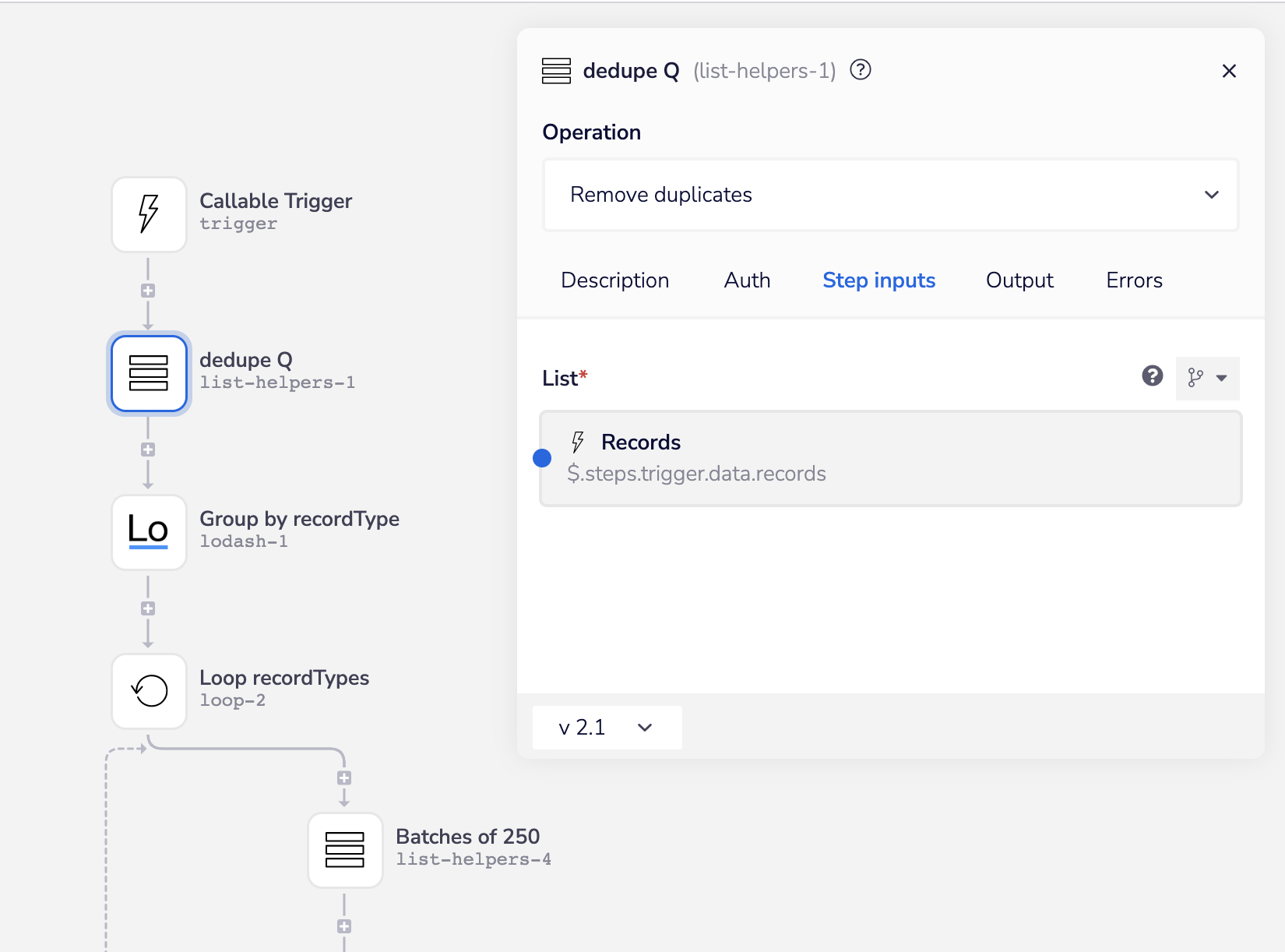 Dedupe records - Iterable SFDC Sync