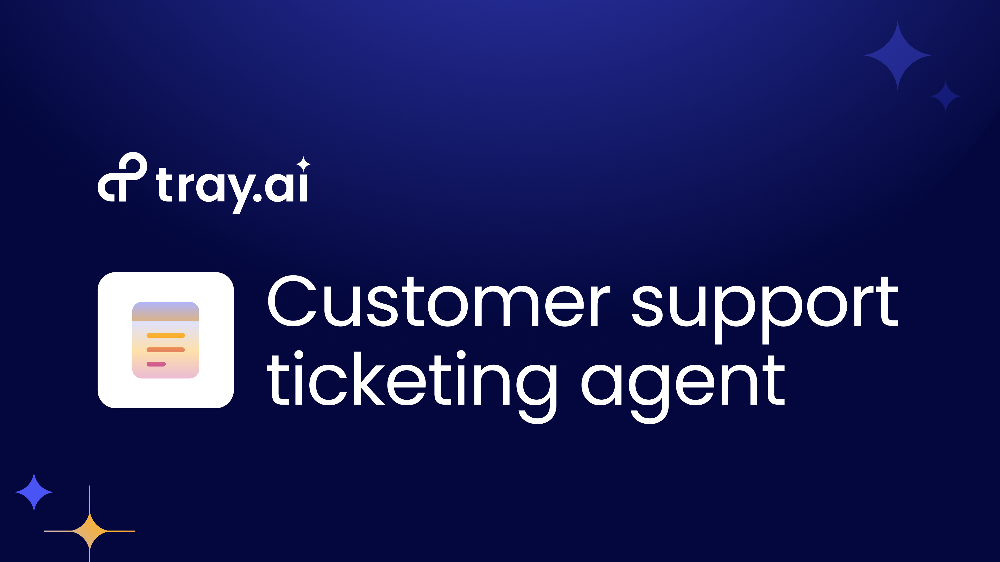 Merlin Agent Builder - Customer Support Ticketing Agent Thumbnail