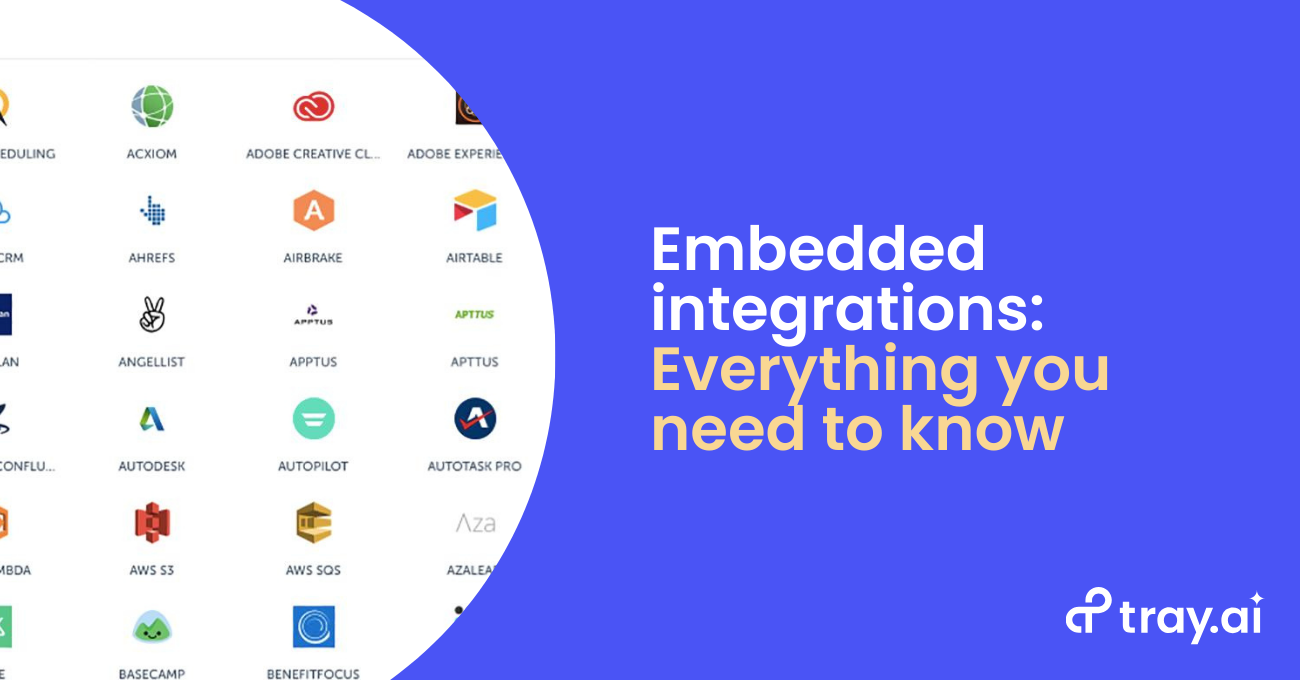 Embedded integrations Everything you need to know blog tray ai