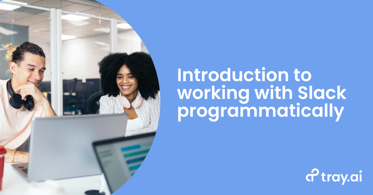 slack programmatically blog trayai