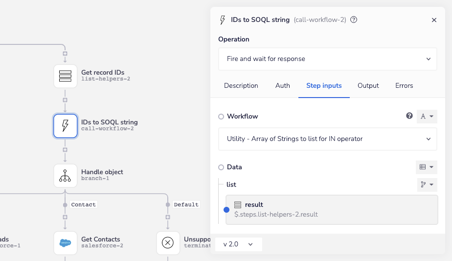 SOQL IDs string - Iterable SFDC Sync