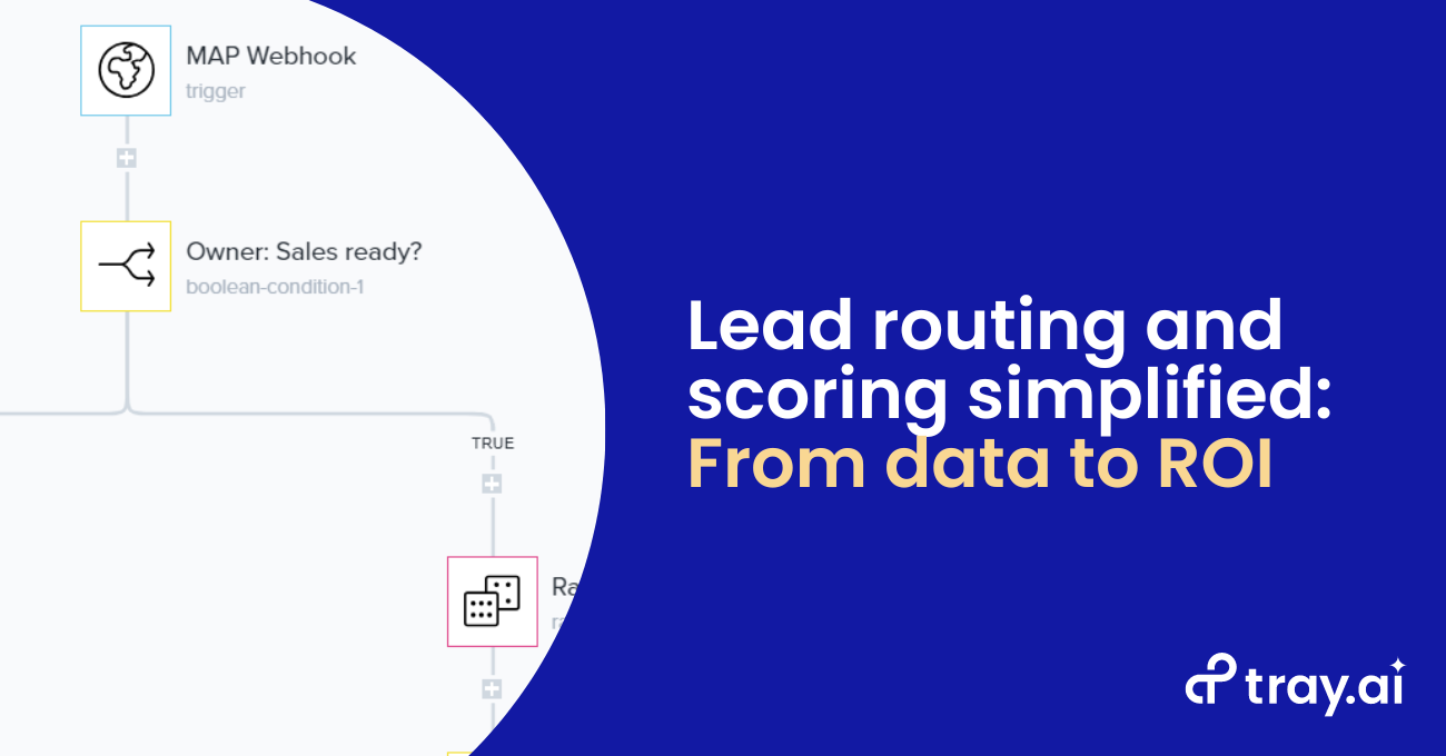 Lead routing and scoring simplified From data to ROI blog trayai