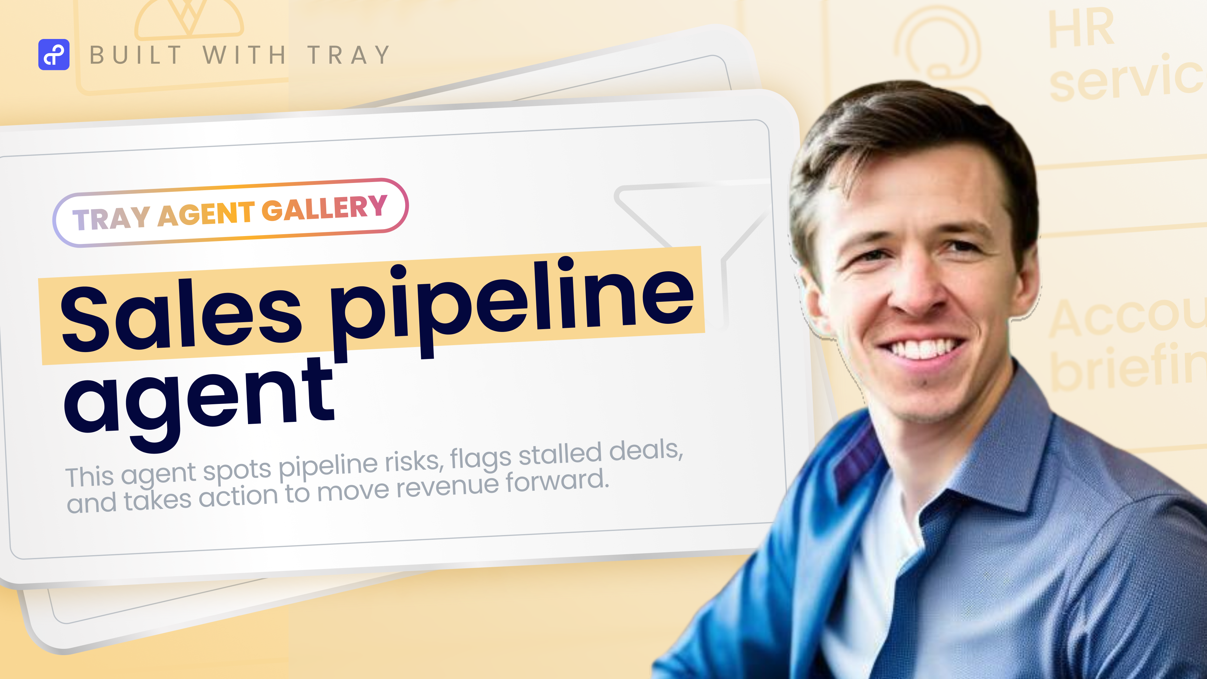 Sales pipeline agent | Tray Agent Gallery 