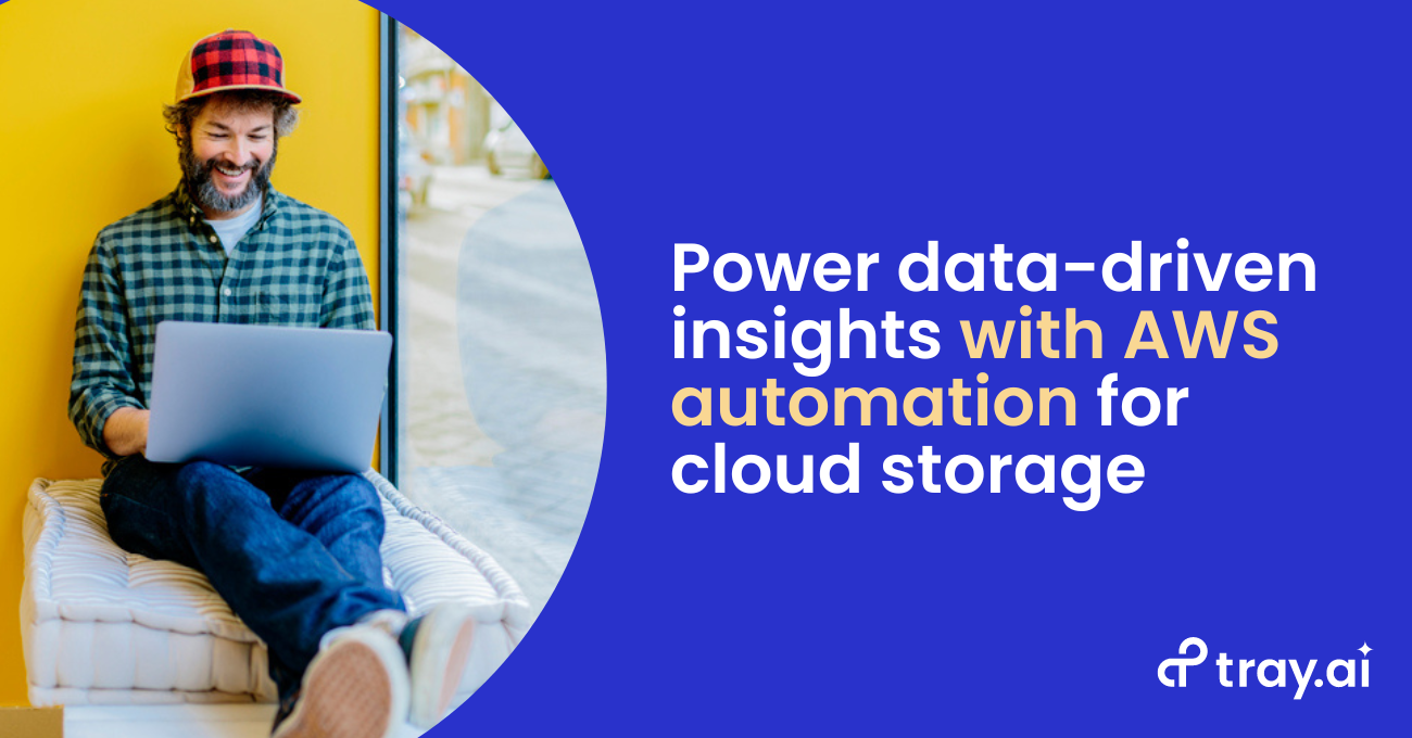 Power data-driven insights with AWS automation for cloud storage blog image trayai