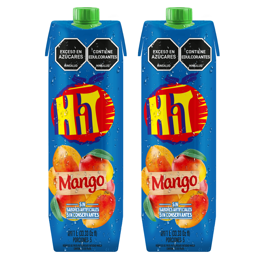 1000041 - Hit Mango tetrapack 1 lt x 2 und