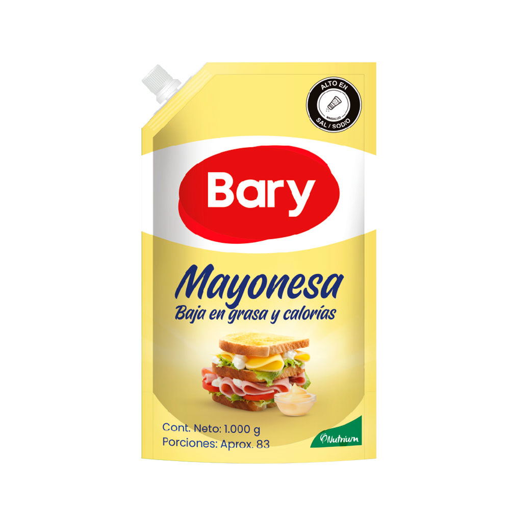 Salsa Bary Mayonesa doypack 1000 gr x 1 und