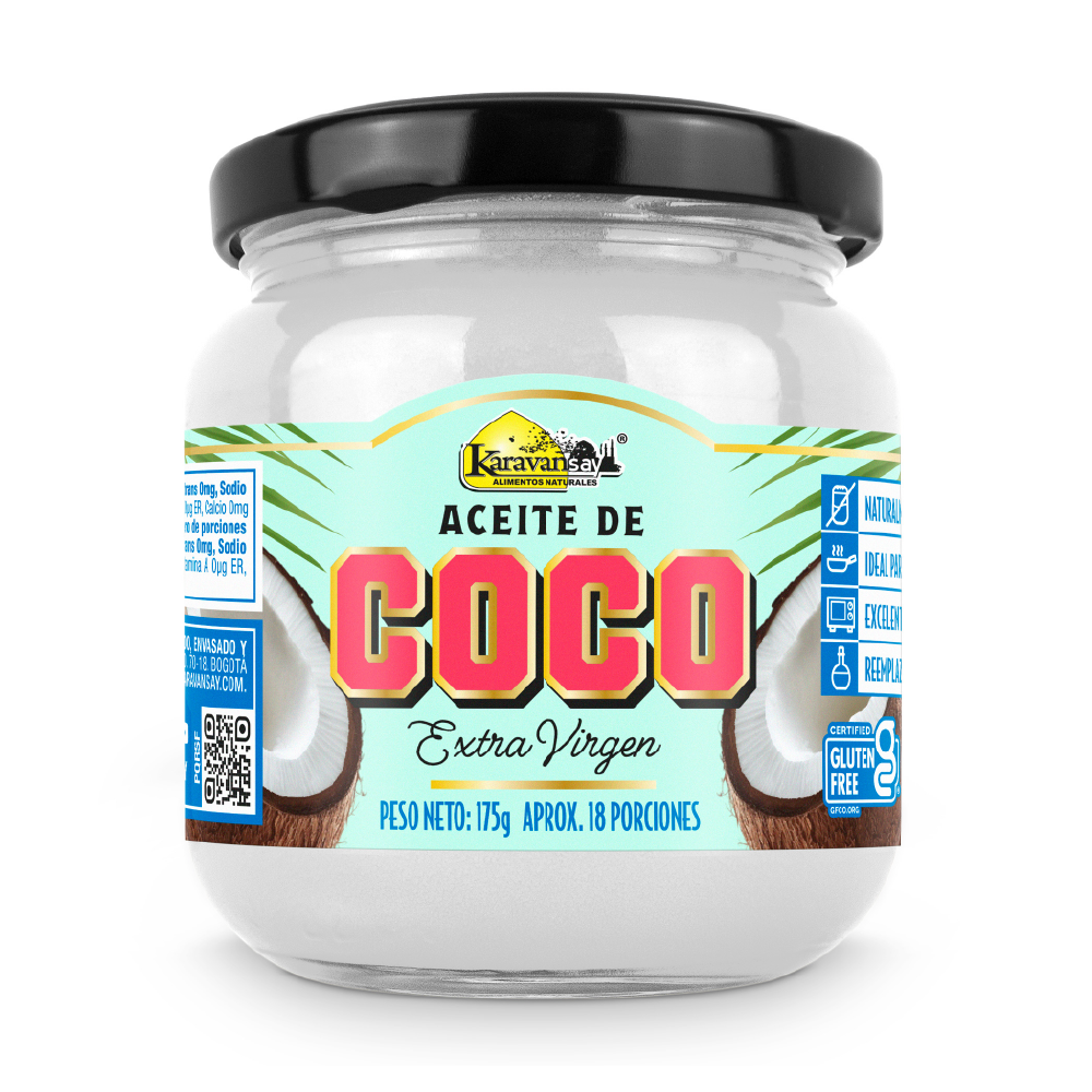 1000635 - Aceite de Coco Extra Virgen  Karavansay 175 gr x 1 und