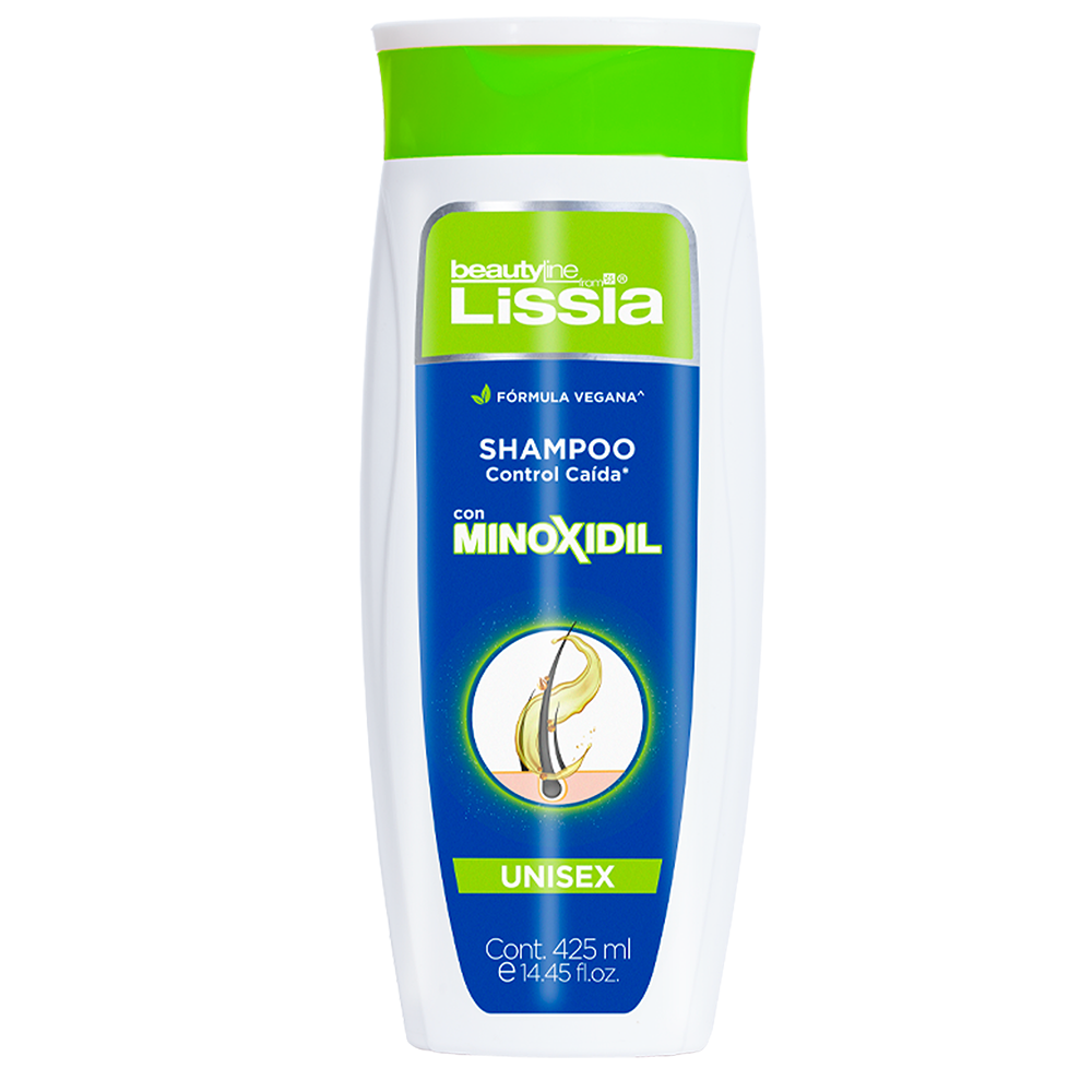 1000821 - Shampoo Unisex Minoxidil Lissia 425 ml x 1 und