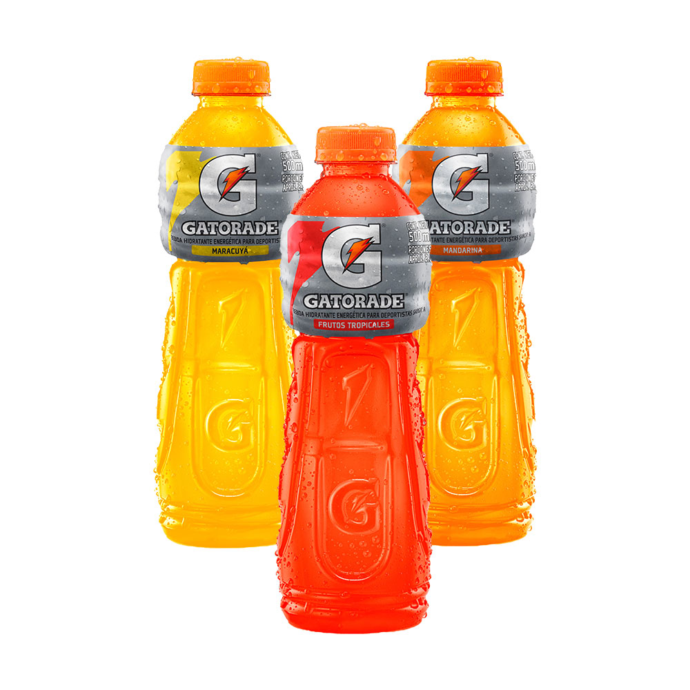 Bebida hidratante Gatorade surtido pet 500 ml x 3 und