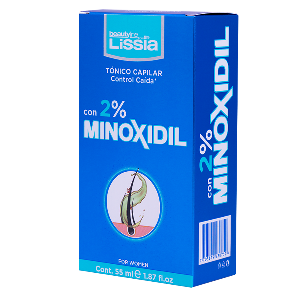 1000822 - Tónico Minoxidil 2- Femenino Lissia 55 ml x 1 und