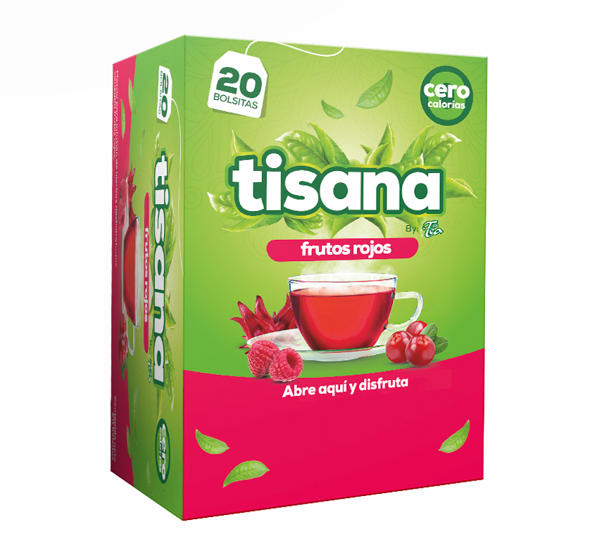 1000528 - Té Mr. Tea Tisana Aromática de Frutos Rojos x 1 und