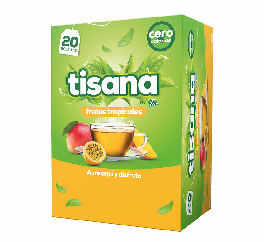 1000531 - Té Mr. Tea Tisana Té Verde Frutos Tropicales x 1 und