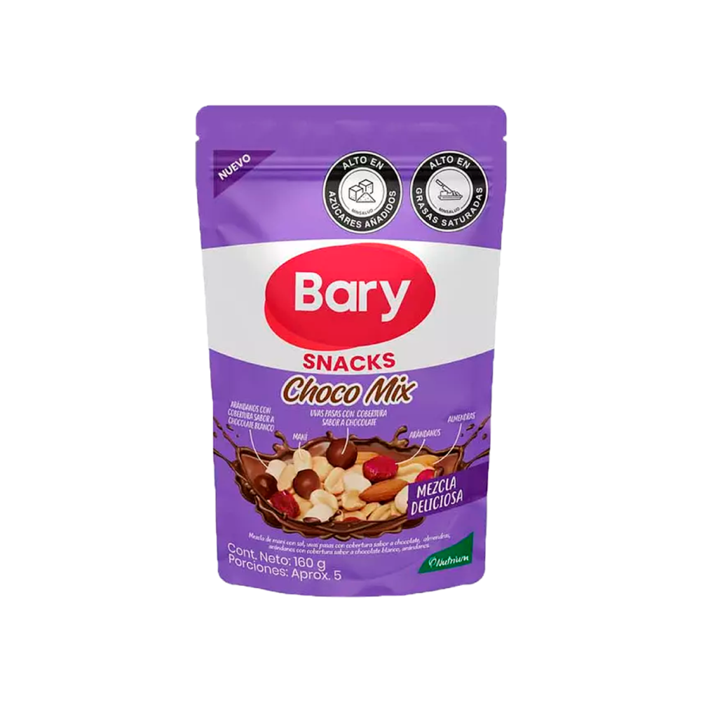 Mezcla Bary Choco Mix 160 gr x 1 und