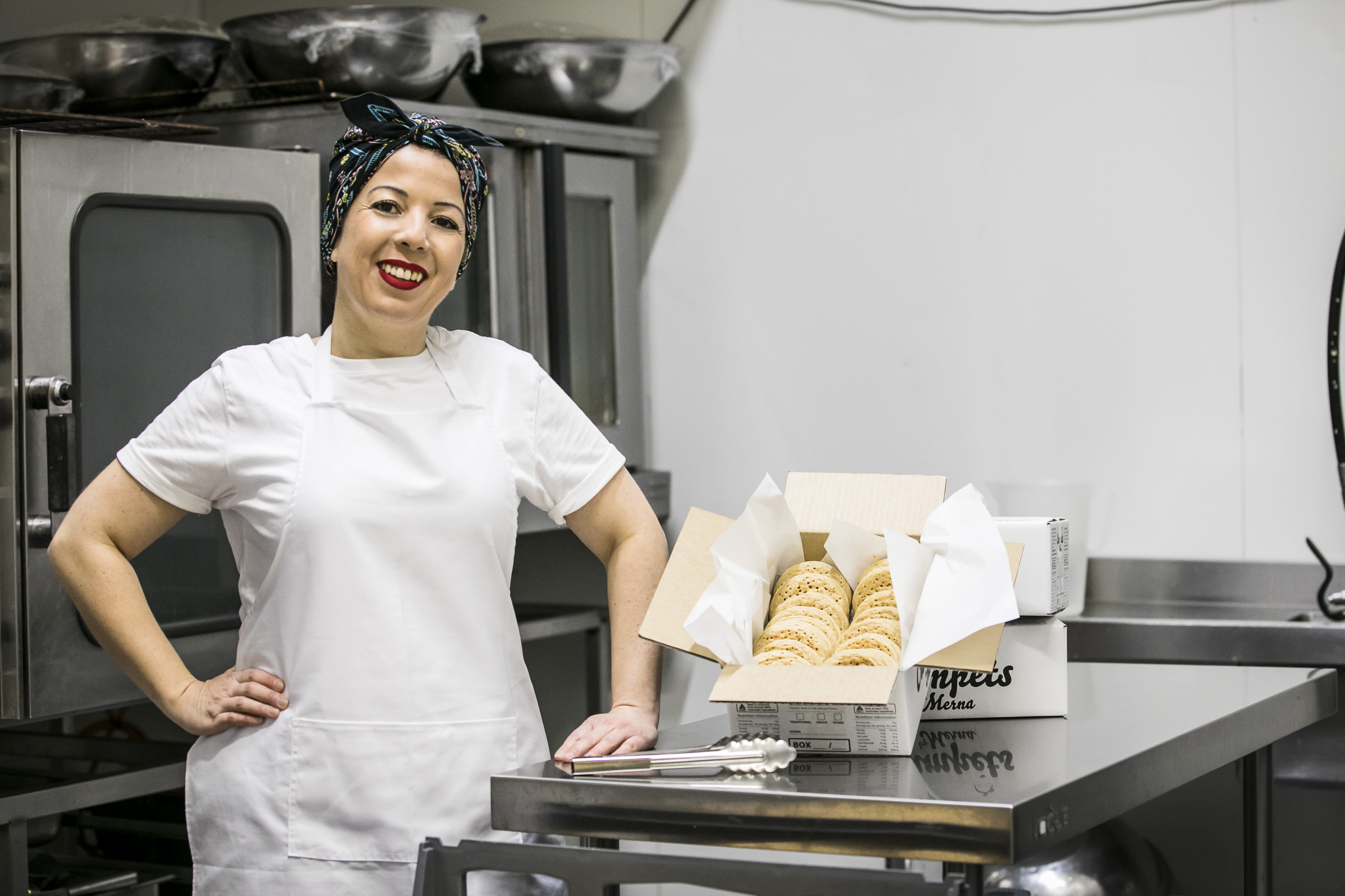 Picture of Merna, Owner of Crumpets by Merna