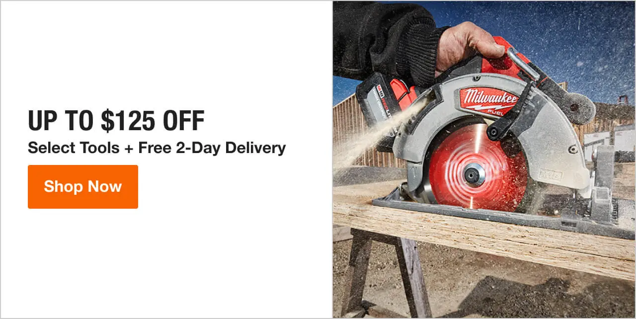 Image for UP TO $125 OFF Select Tools + Free 2-Day Delivery