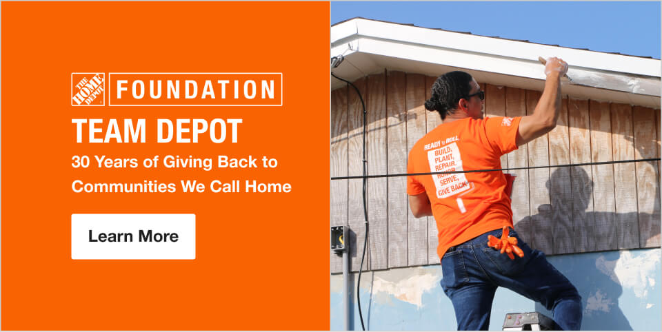 Image for TEAM DEPOT 30 Years of Giving Back to Communities We Call Home