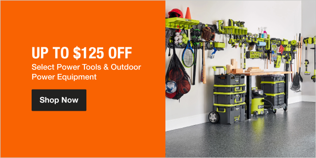 Image for UP TO $125 OFF Select Power Tools & Outdoor Power Equipment