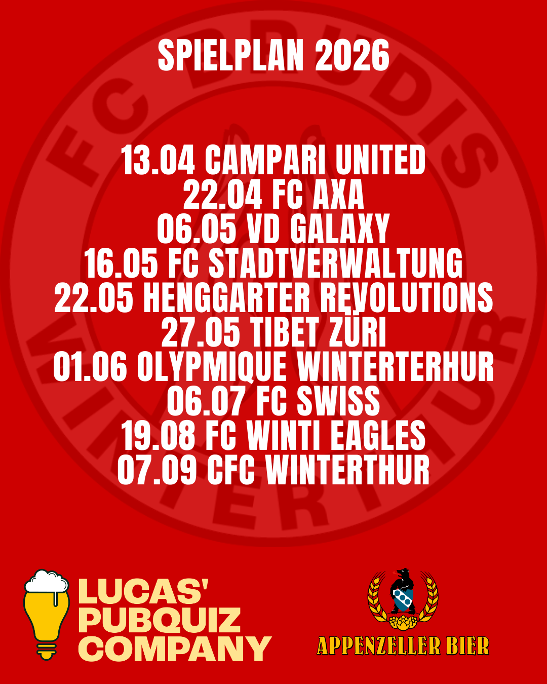 Spielplan