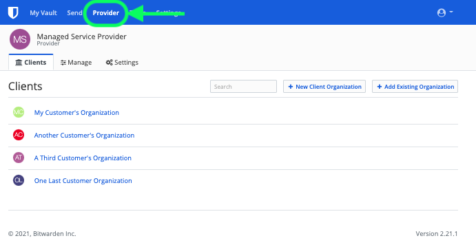 Provider Portal